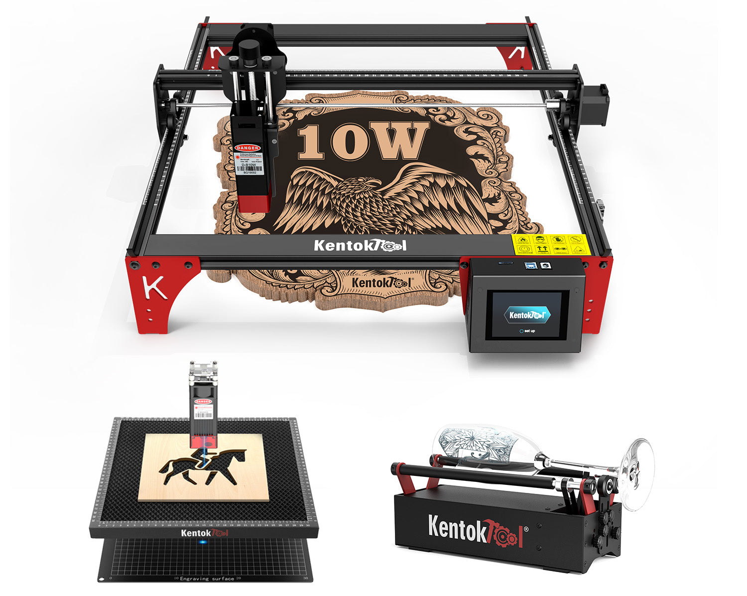Kentok KENTOKTOOL LE400Pro Laser Engraving Machine 5W